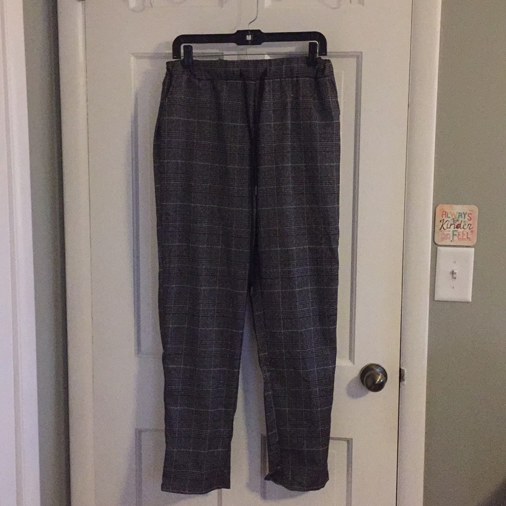 Plaid Trousers